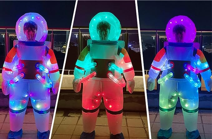 Kids Astronaut With Soundchip Inflatable Costume