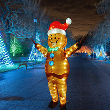 Cargar imagen en el visor de la galería, Adult inflatable Costumes Gingerbread Man Halloween Christmas SHINYOU
