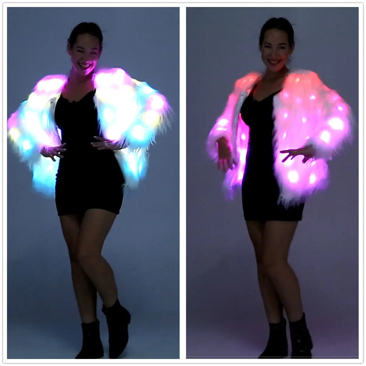 Light up hot sale jacket women's